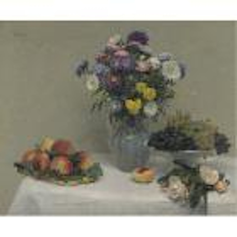 Fleurs et fruits by Henri Fantin-Latour