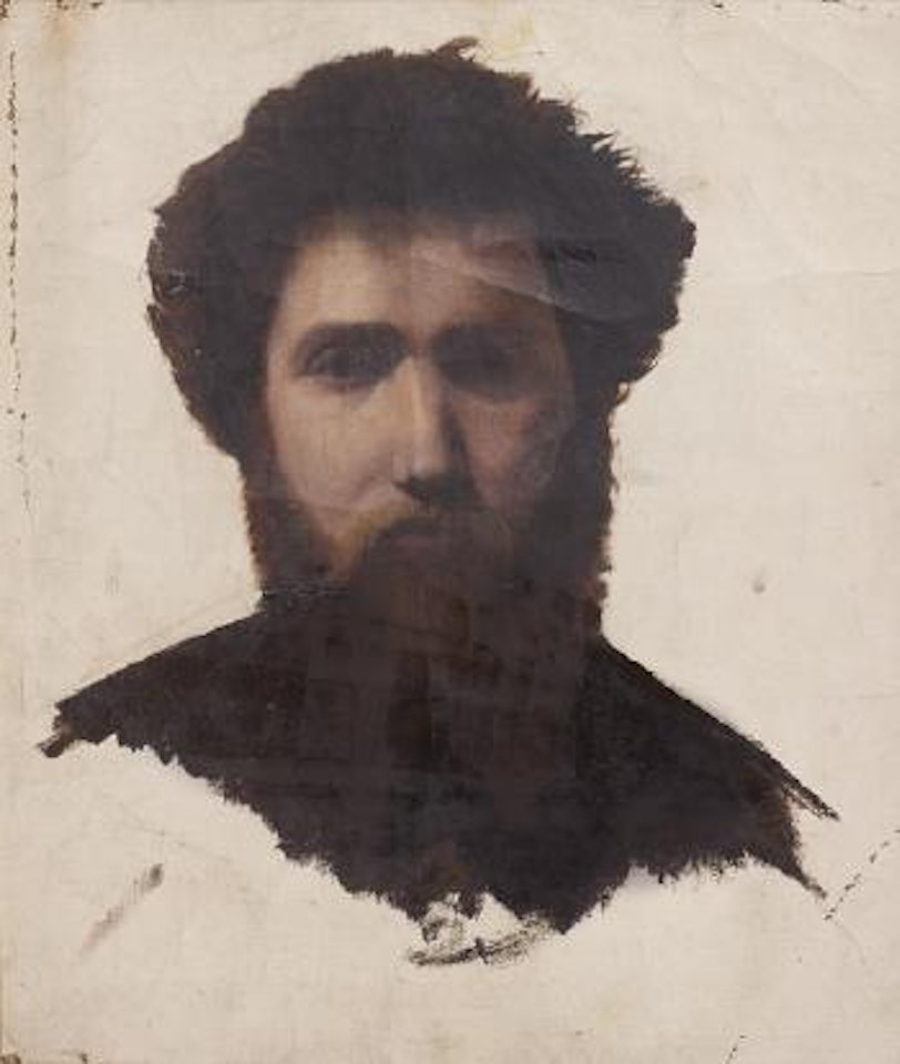 Tête de paysan, de face by Jean Léon Gérome