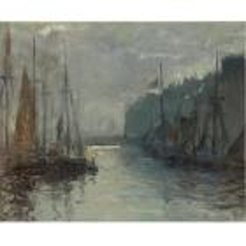 Le bassin de la barre by Raoul Dufy