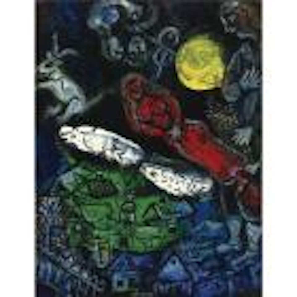 Ciel peuplé by Marc Chagall