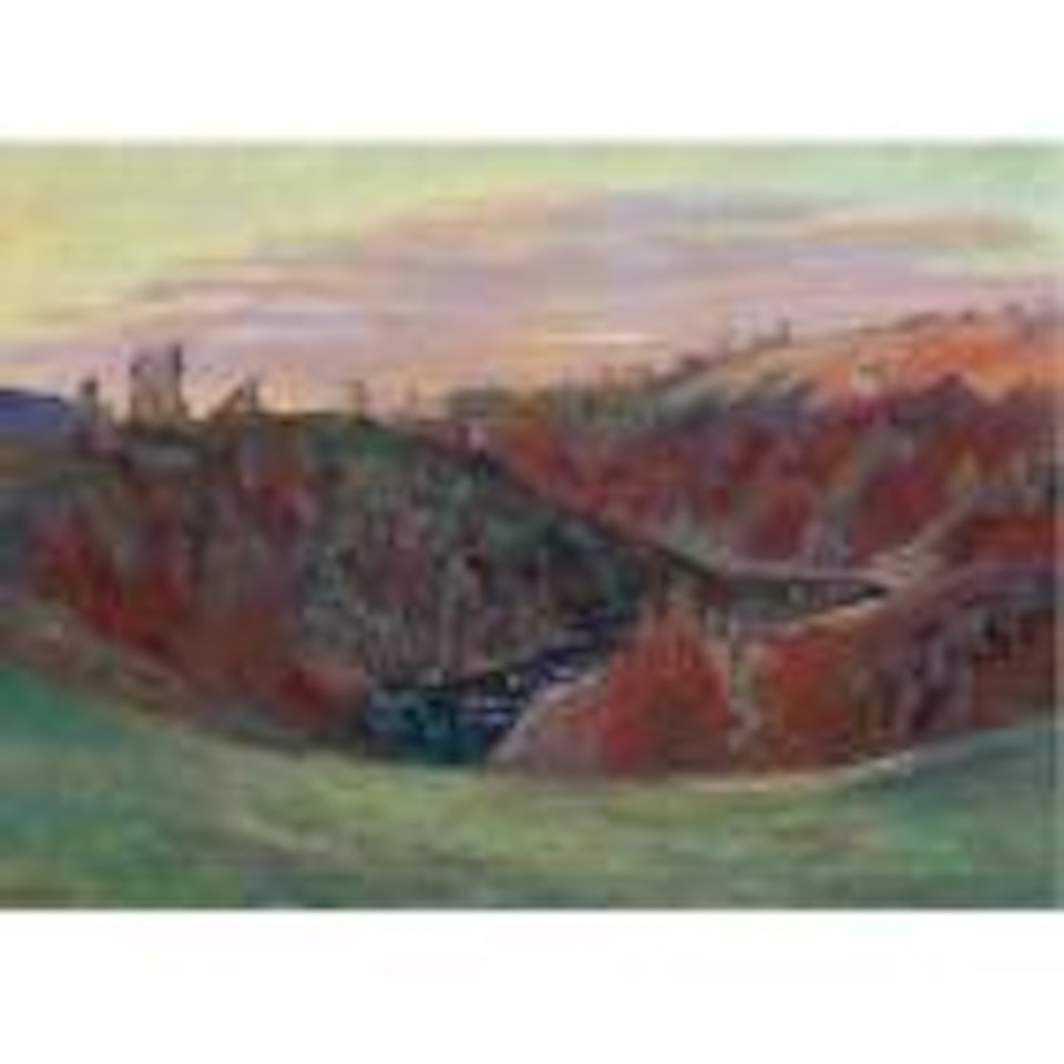 Les ruines du Château de Crozant by Armand Guillaumin