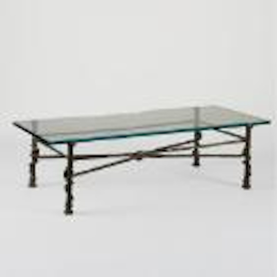 Table aux torsades by Diego Giacometti