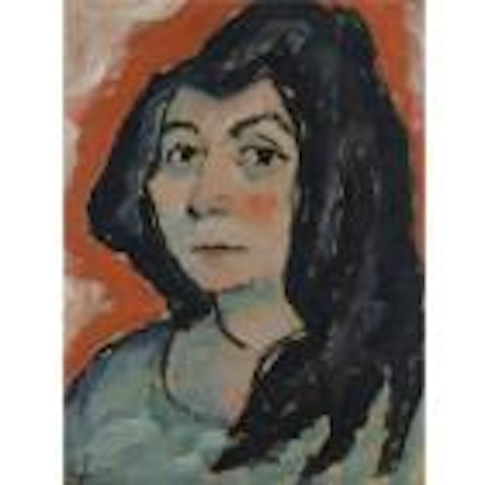 Helene mit offenem haar (Helene with her hair down) by Alexej von Jawlensky