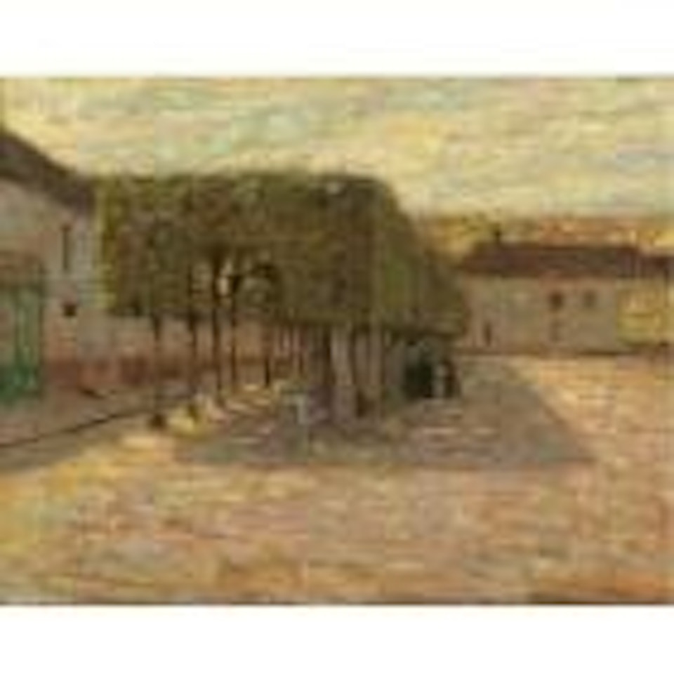 Les arbres taillés by Henri Le Sidaner
