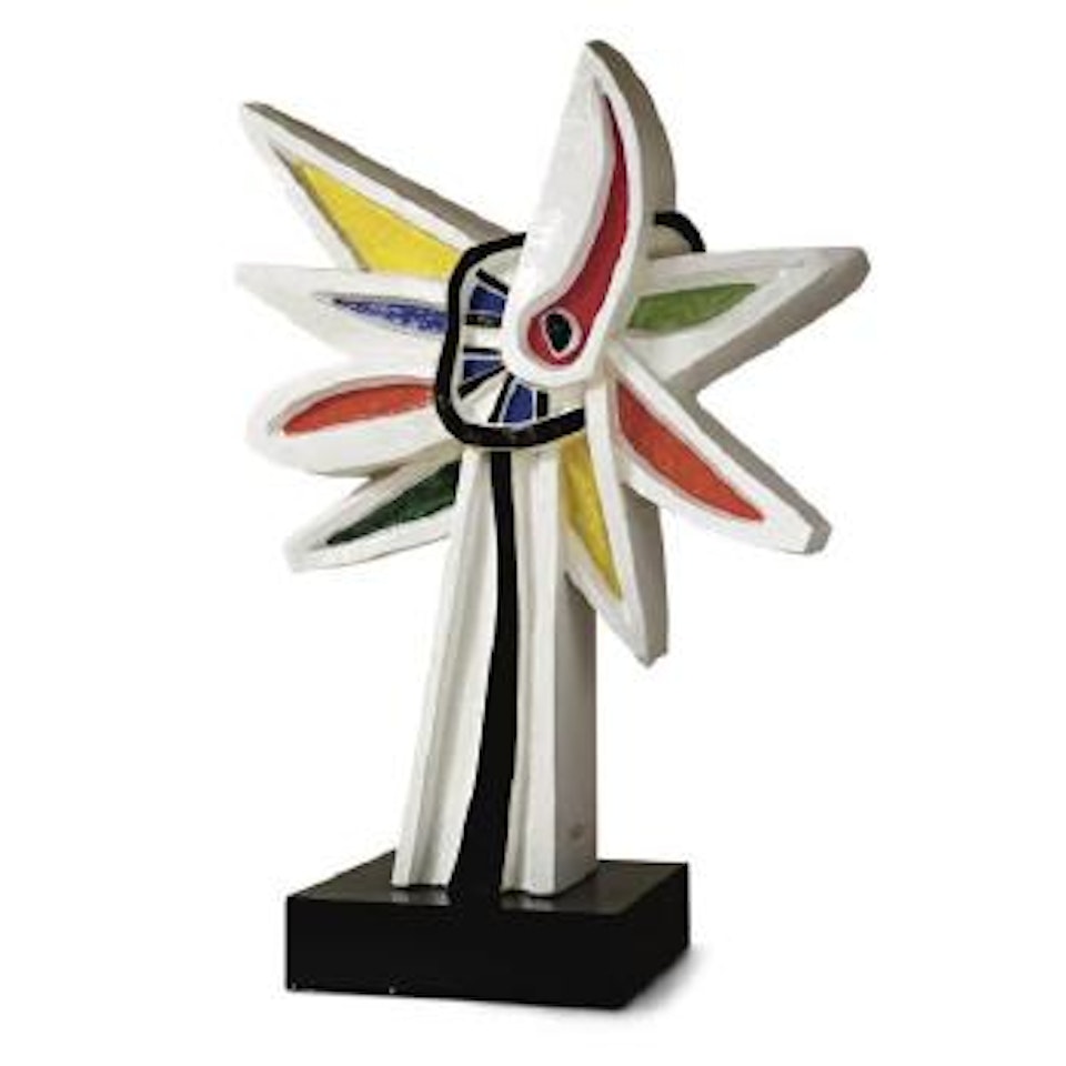 Le tournesol polychrome by Fernand Leger