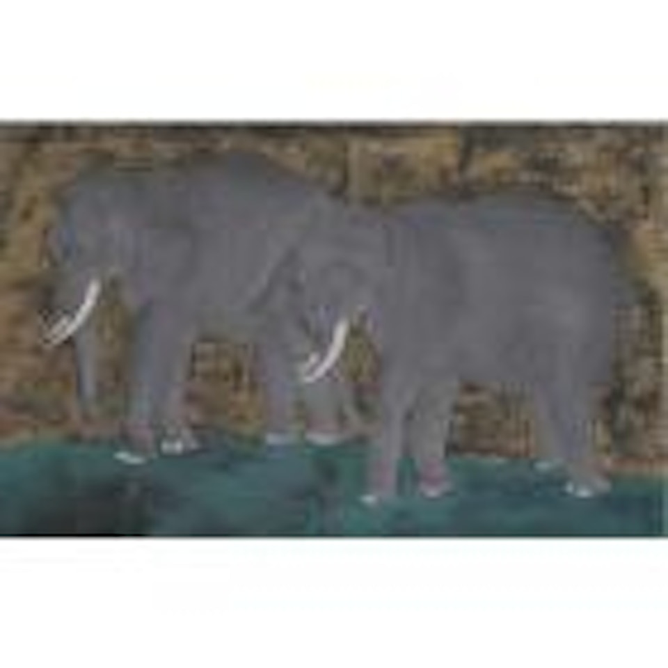 Elephants by Leonard Tsuguharu Foujita