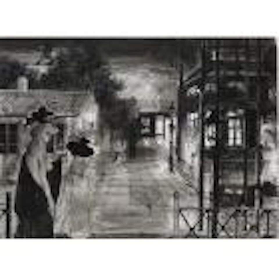 La mer est proche (avant-projet) by Paul Delvaux