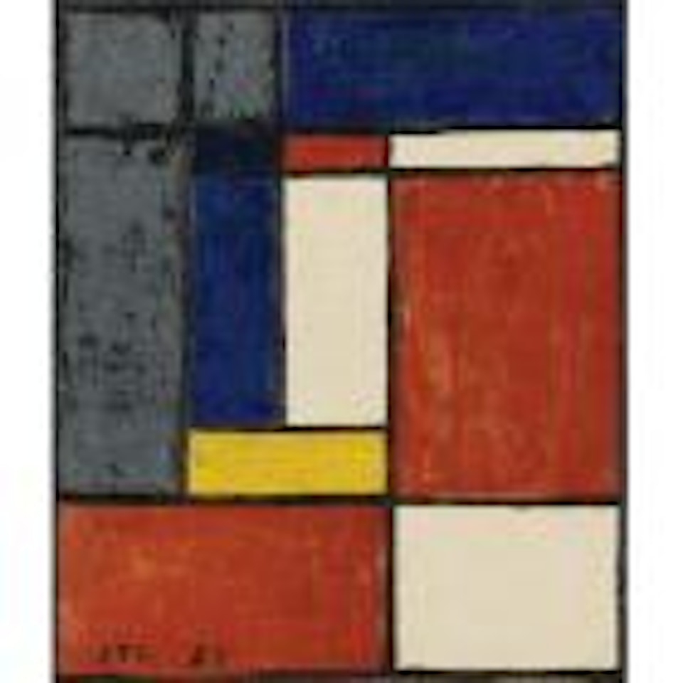 Costruzione geometrica by Joaquín Torres-García