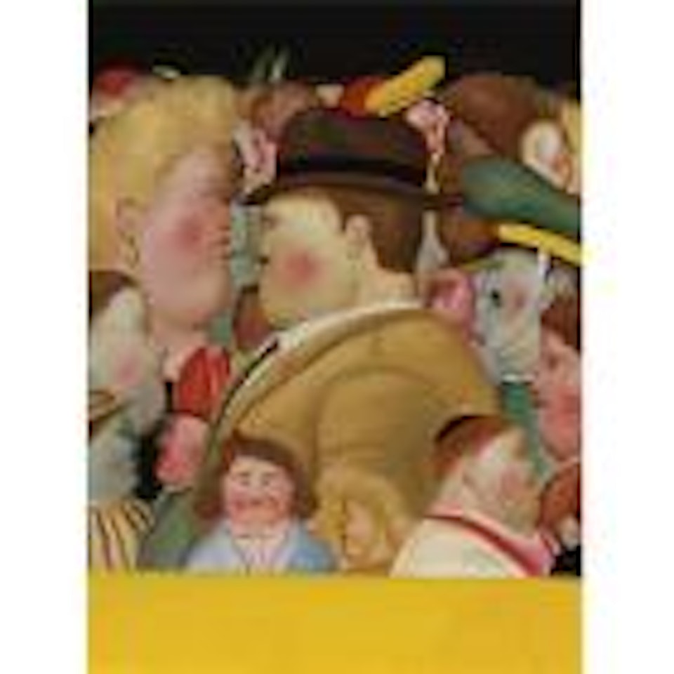 Personnages de théatre by Fernando Botero