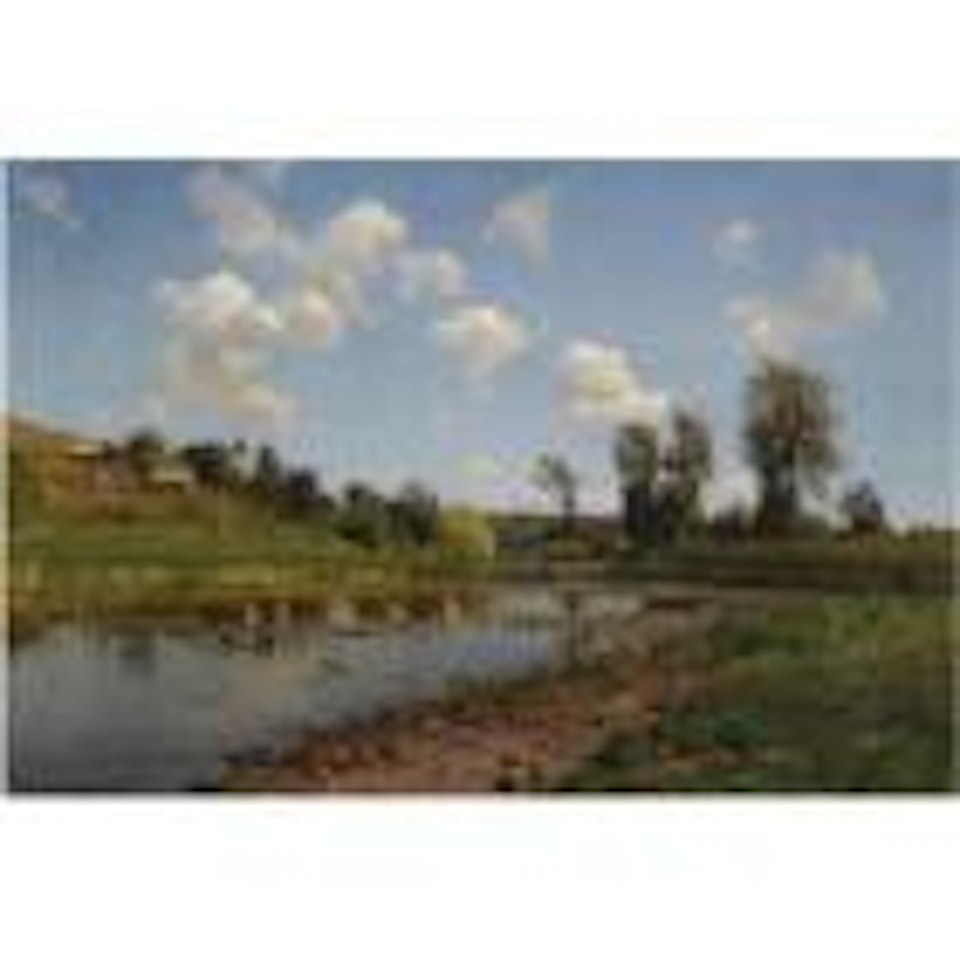 View near Lubni, Ukraine by Jossif Kratschowski