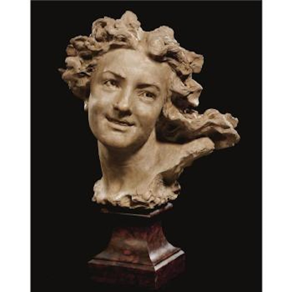 A bust of Anna Foucart by Jean-Baptiste Carpeaux