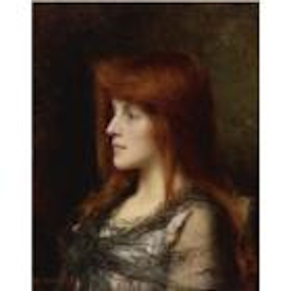 Auburn haired beauty by Alexei Harlamoff