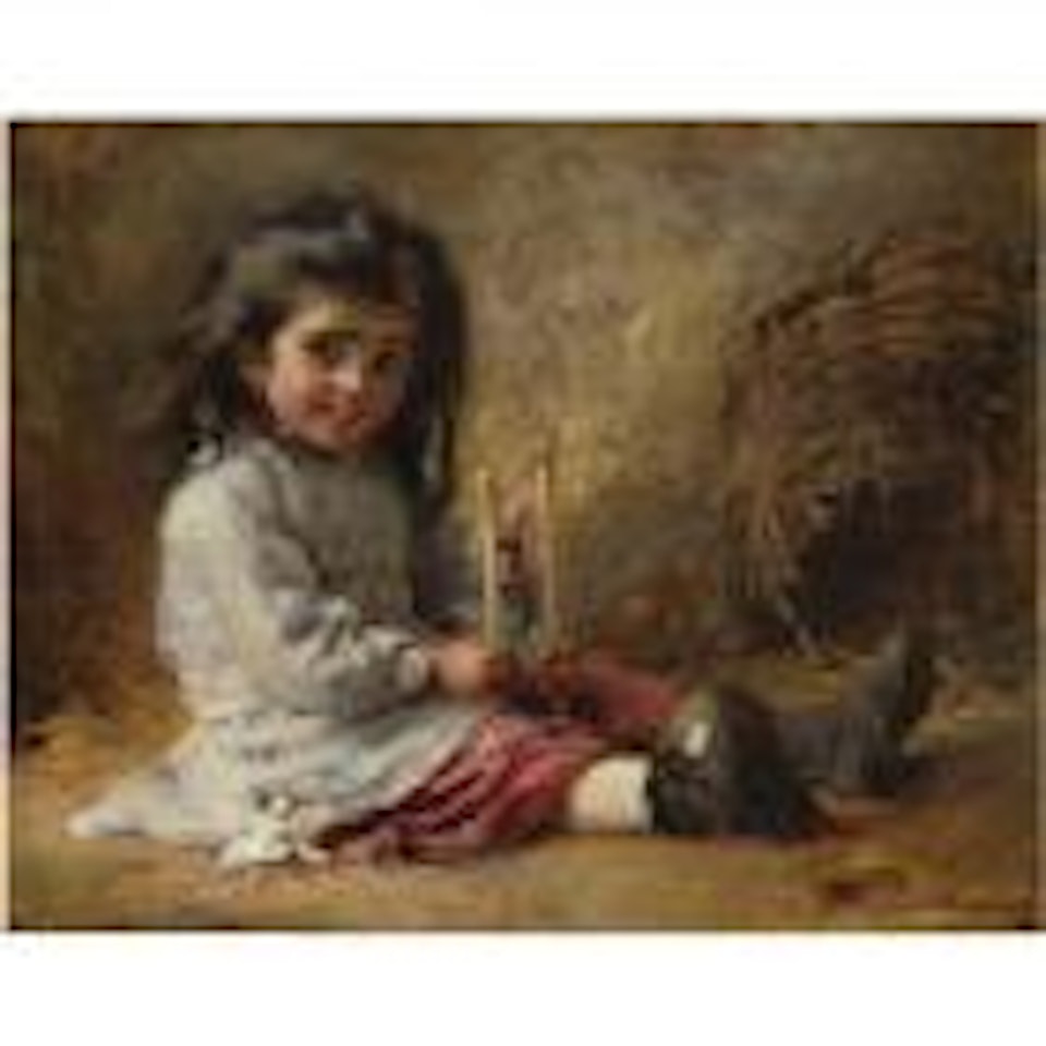 The puppet by Konstantin Makovsky