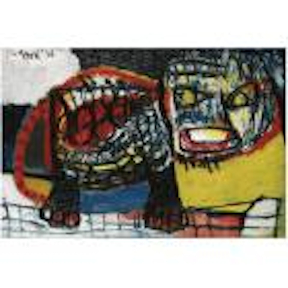 Kat - Cat by Karel Appel