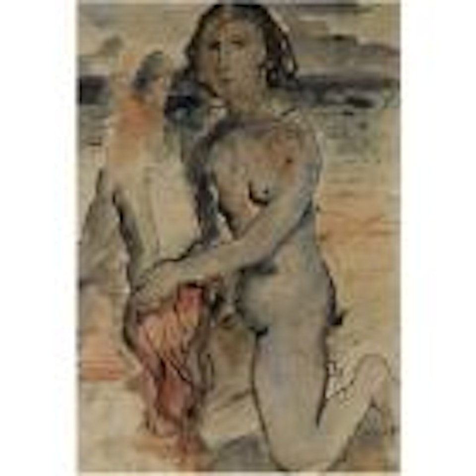 Fillette à la Plage by Paul Delvaux