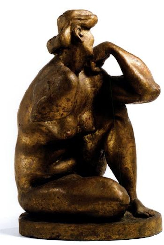 Seated nude by Alexander Archipenko