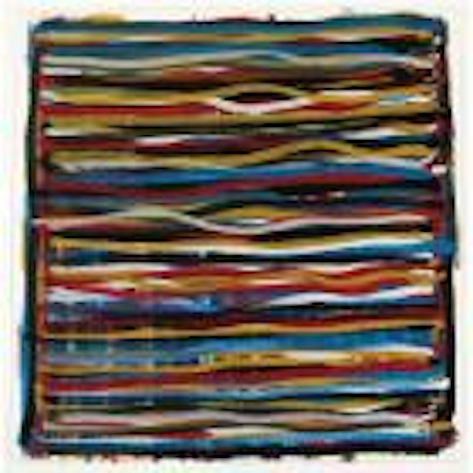 Horizontal Brushstrokes 1 by Sol LeWitt