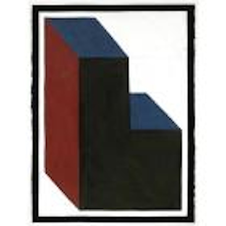 Form Derived from A Cubic Rectangle by Sol LeWitt