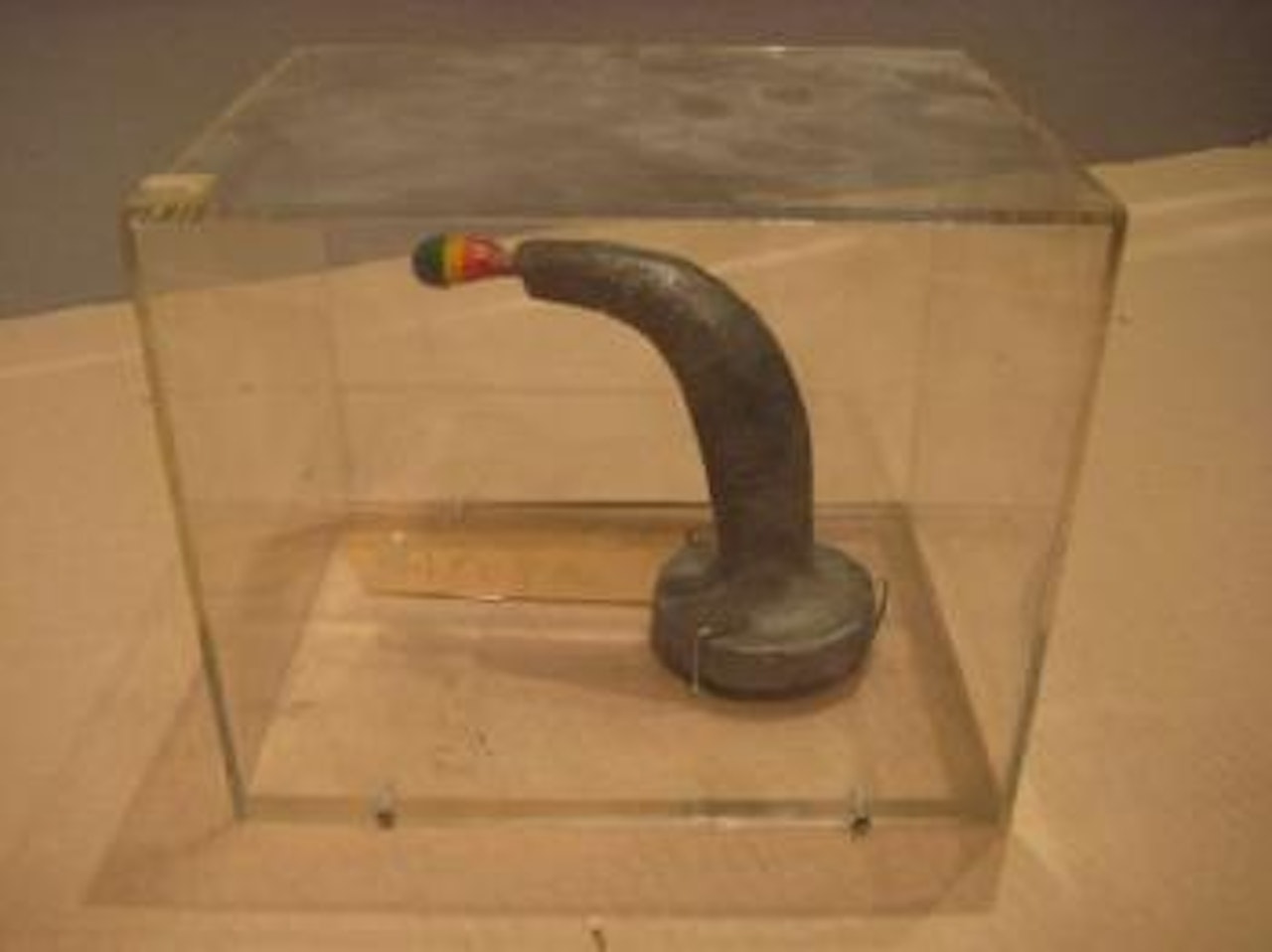 Rainbow faucet by Jim Dine