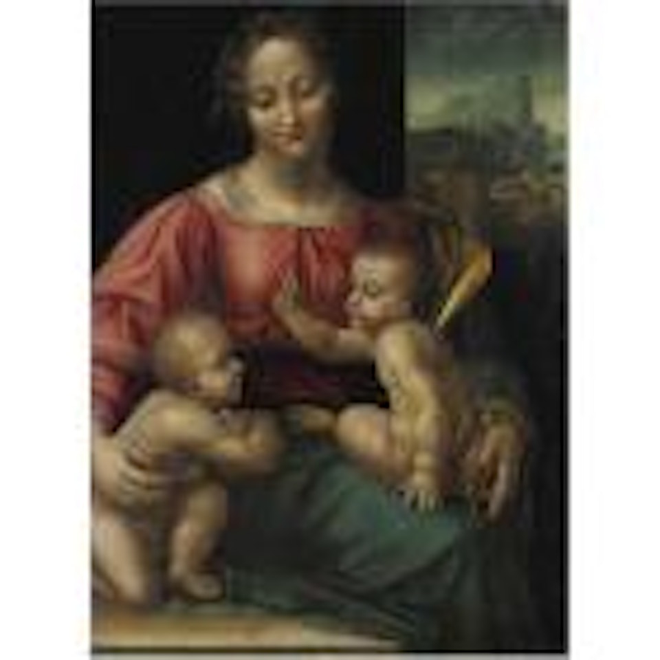 Madonna col Bambino e San Giovannino by Cesare da Sesto