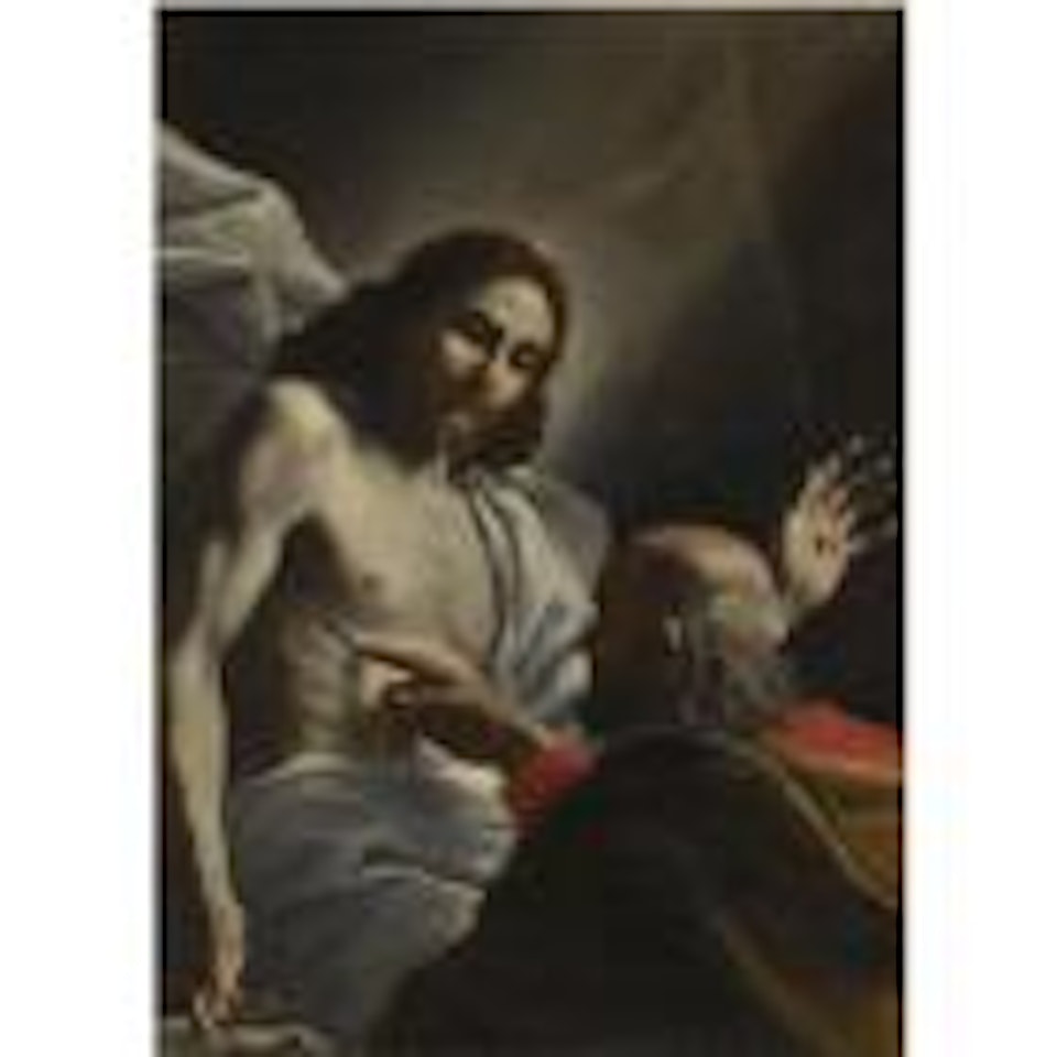 The incredulity of Saint Thomas by Mattia Preti