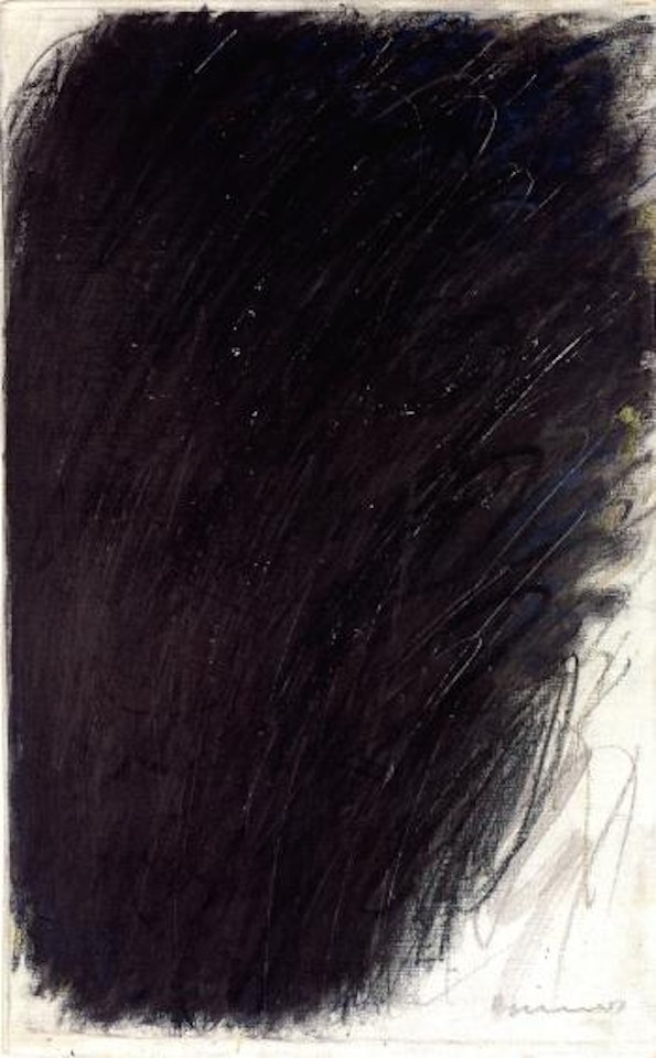 Schwarze Übermalung by Arnulf Rainer