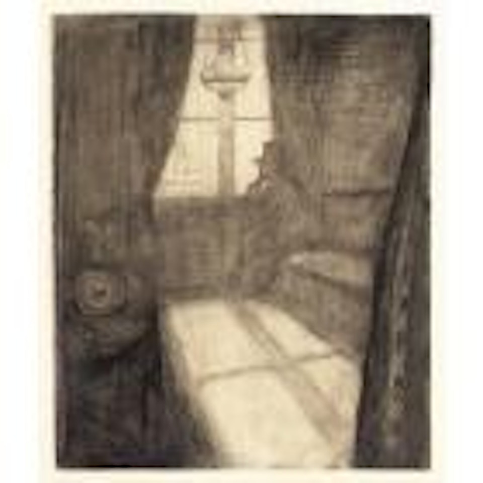 Moonlight, night in St. Cloud (Woll 17; Schiefler 13) by Edvard Munch