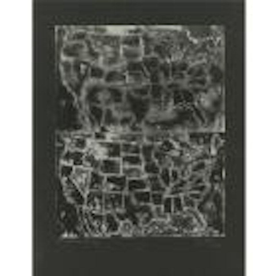 Two Maps II (ULAE 26) by Jasper Johns