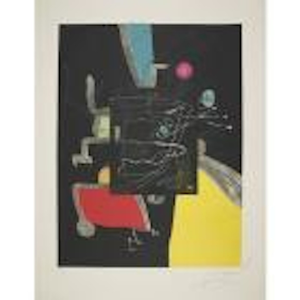 Llibre dels sis sentits V (D. 1169) by Joan Miró