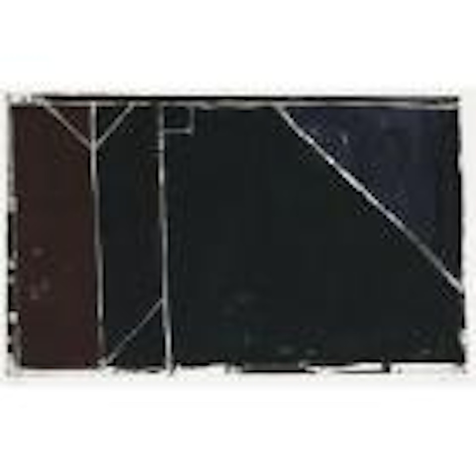 Folsom Street Variations I (Black) by Richard Diebenkorn