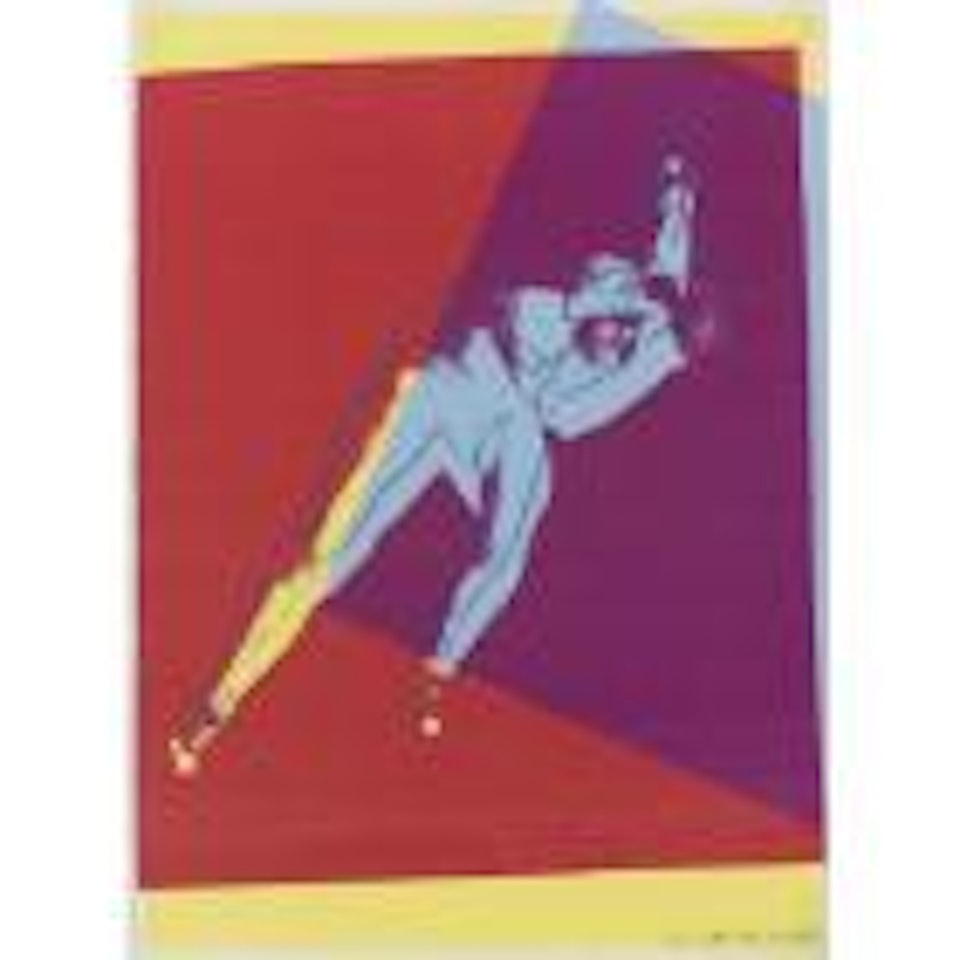 Speed Skater (F. & S. IIB.303) by Andy Warhol