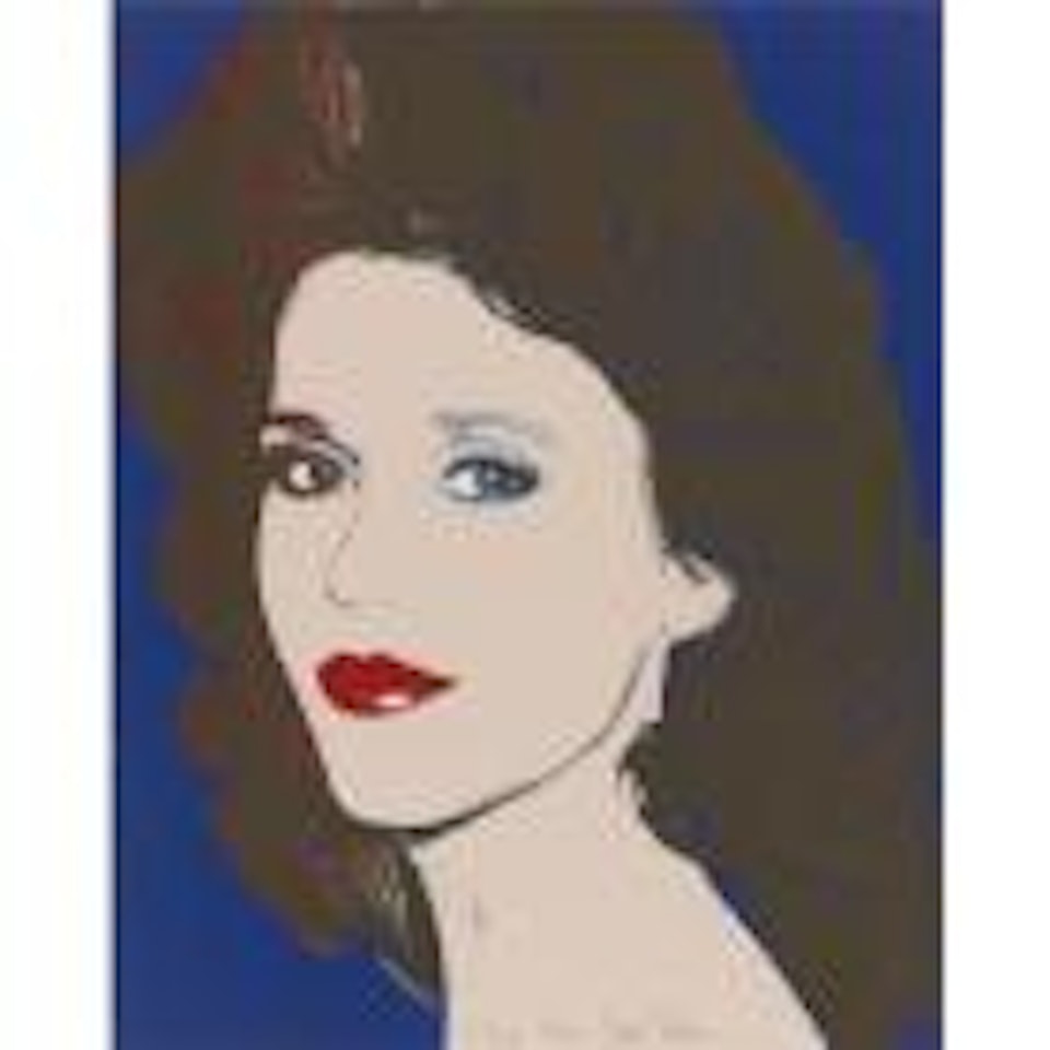 Jane Fonda (F. & S. II.268) by Andy Warhol