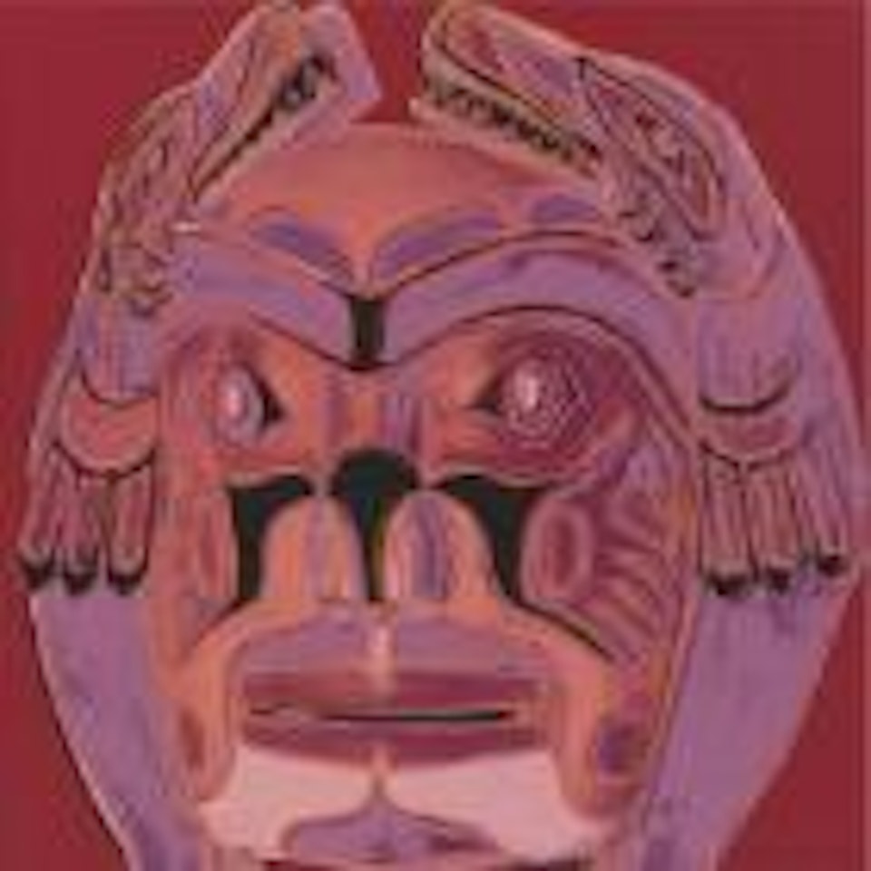 Northwest Coast Mask (F. & S. IIB.380) by Andy Warhol