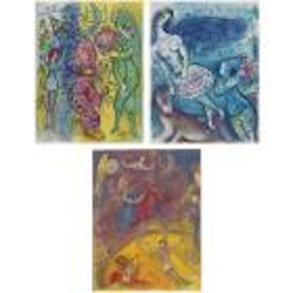 Cirque (M. 490-527; C. Bks. 68) by Marc Chagall