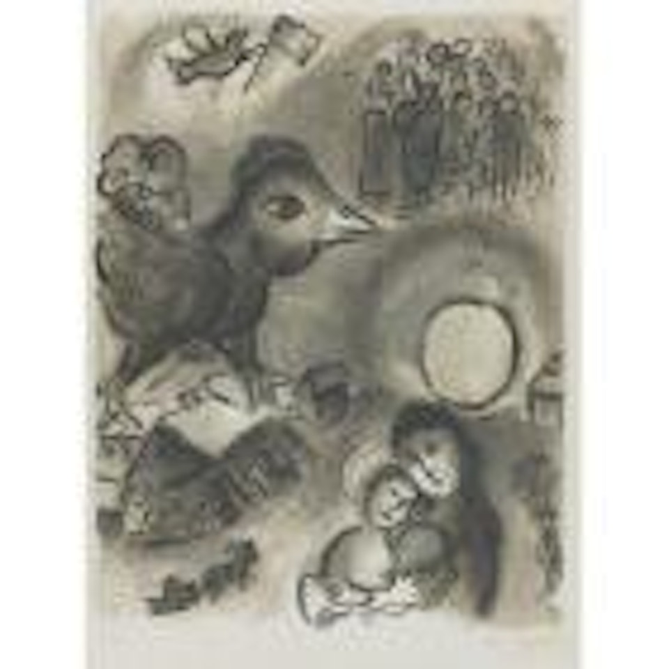 The Fantastic Village (M. 429A) by Marc Chagall