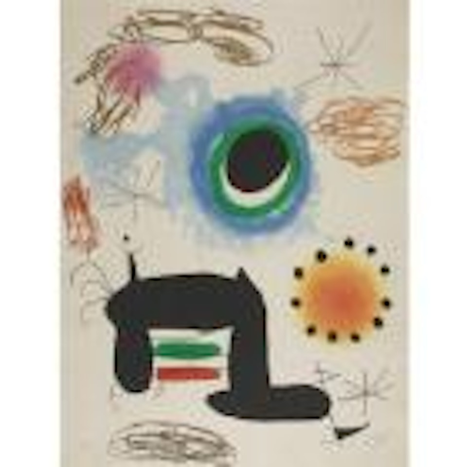 La ralentie (D. 517) by Joan Miró