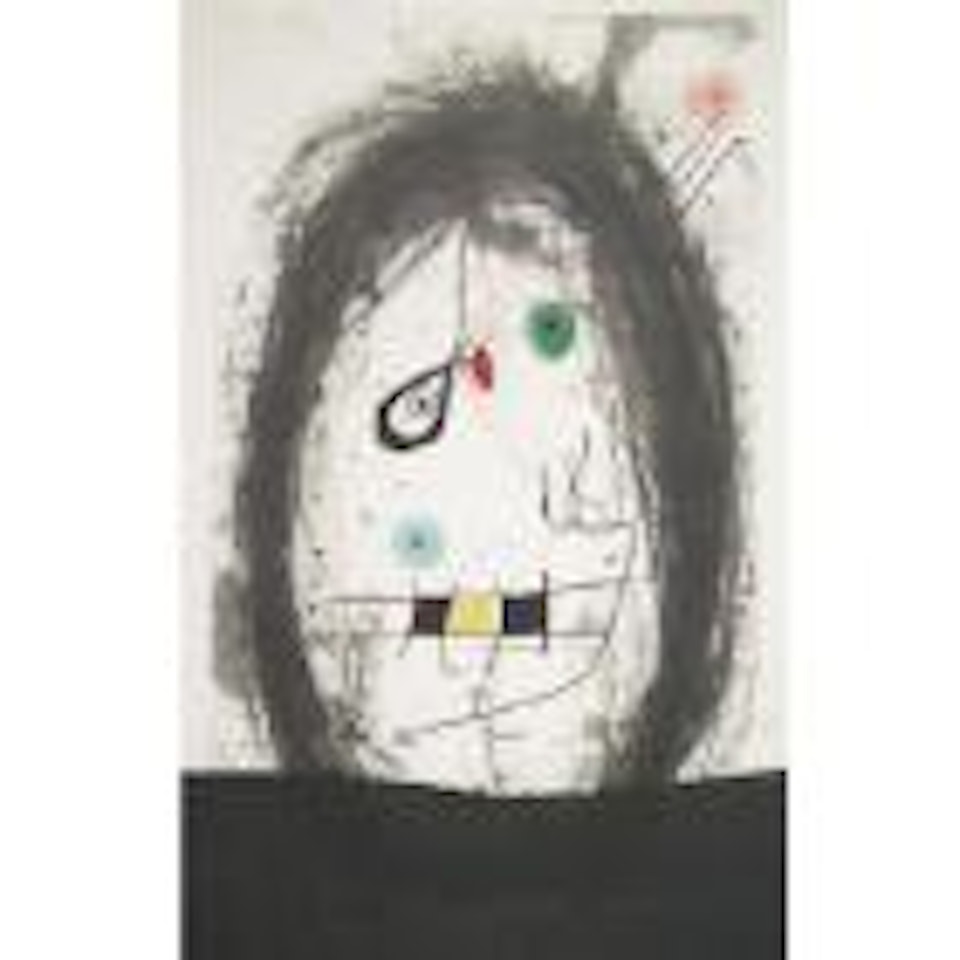 L'exile noir (D. 497) by Joan Miró