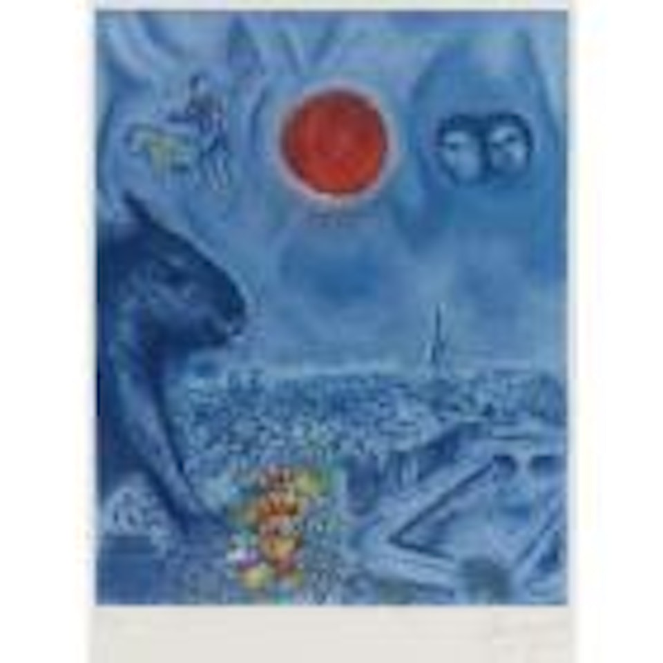 Paris Sun (M. CS 48) by Marc Chagall by Charles Sorlier