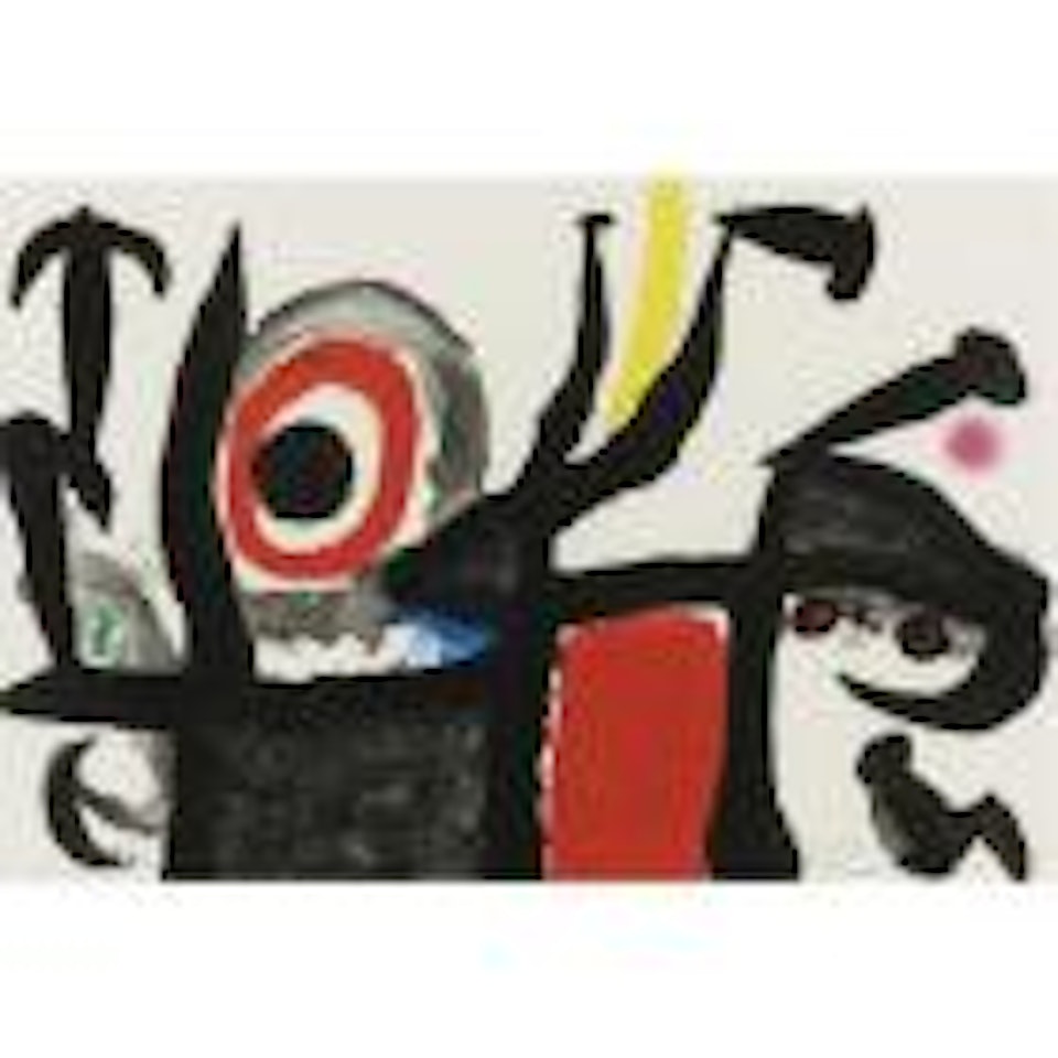 Manoletina (D. 509) by Joan Miró
