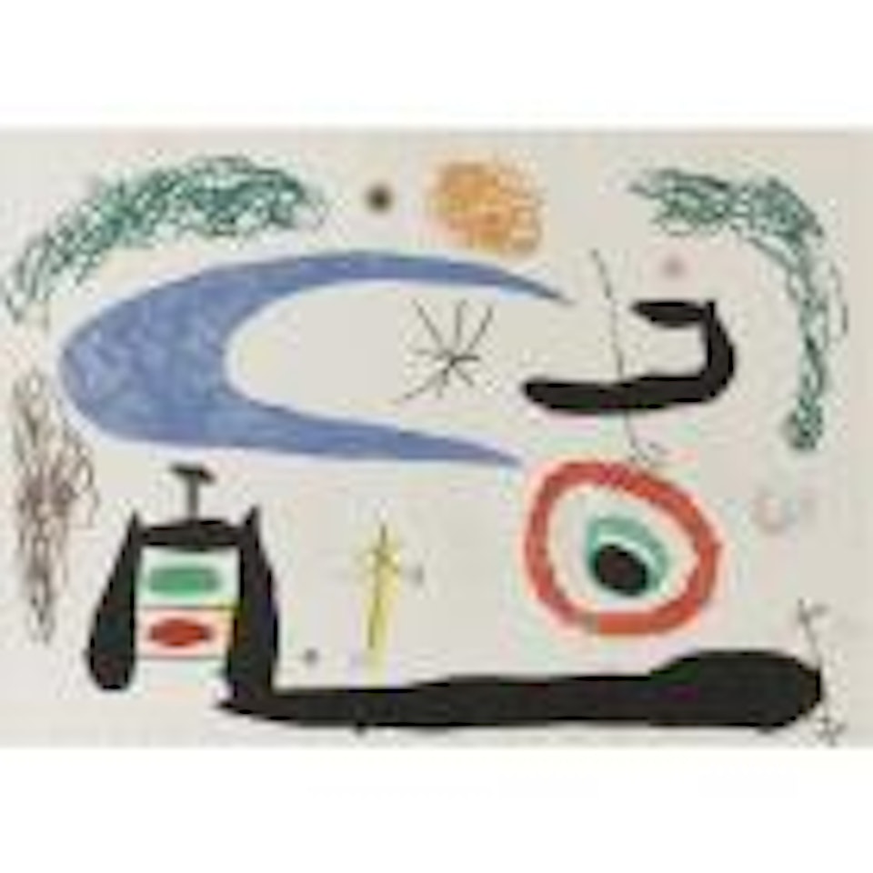 Dormir sous la lune (D. 495) by Joan Miró