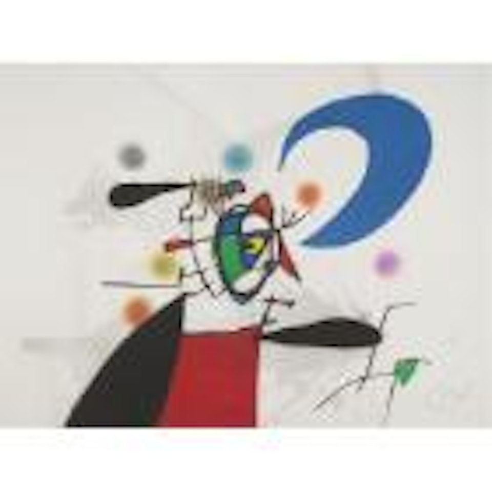Le Mégère et la lune (D. 582) by Joan Miró