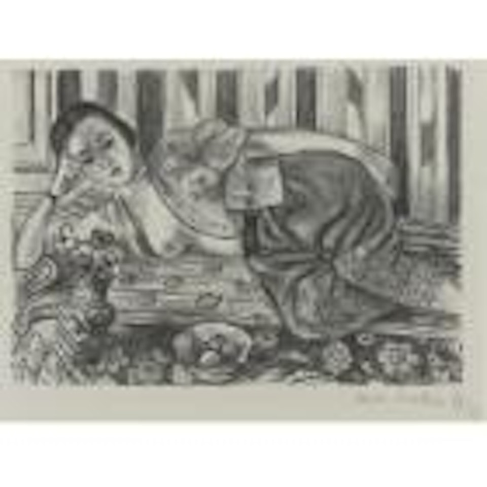 Odalisque a la culotte de satin rouge (D. 456) by Henri Matisse