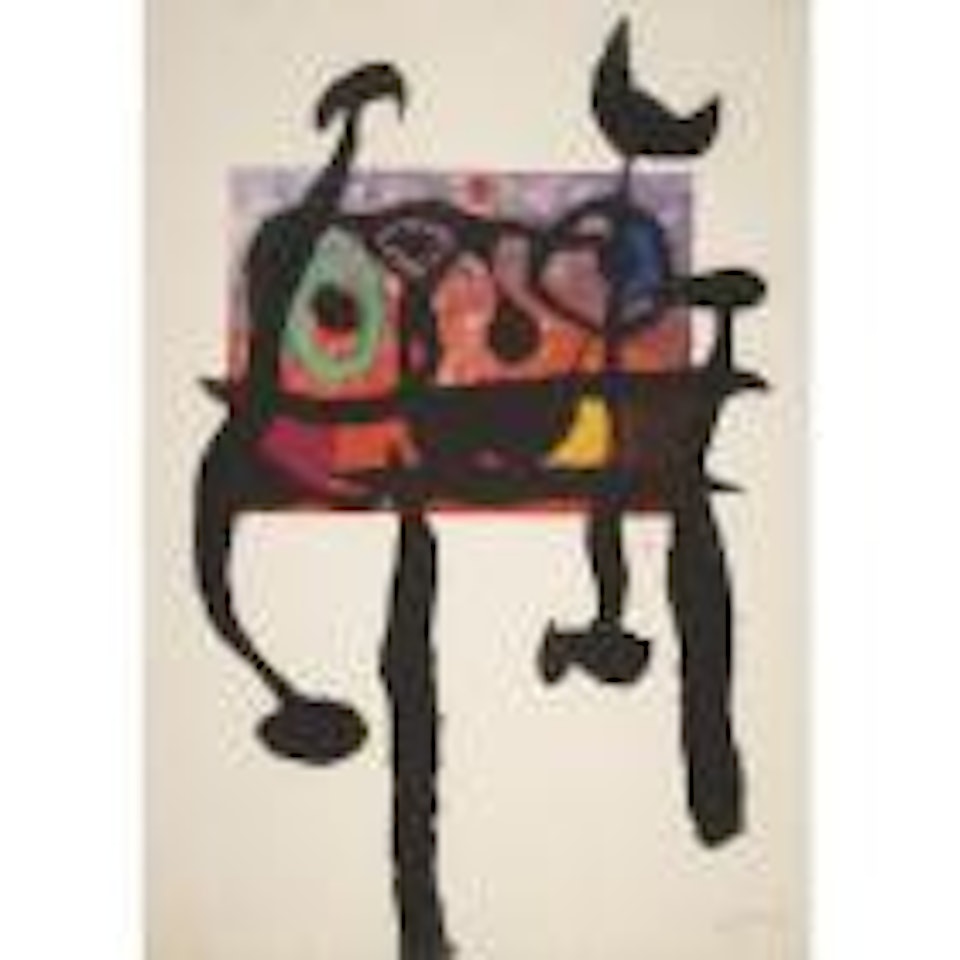 Le Samourai (D. 438) by Joan Miró