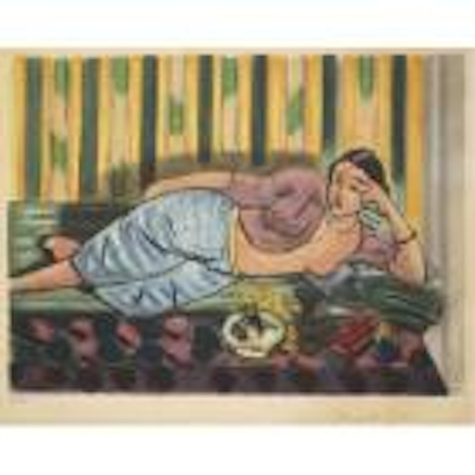 Odalisque au coffret rouge (D. III) by Henri Matisse