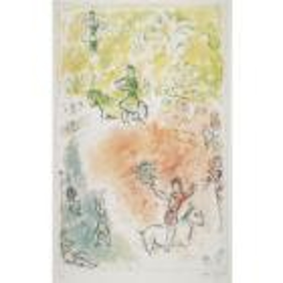 The Parade (M. 981) by Marc Chagall