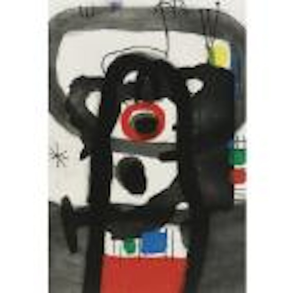 L'enrage (D. 427) by Joan Miró