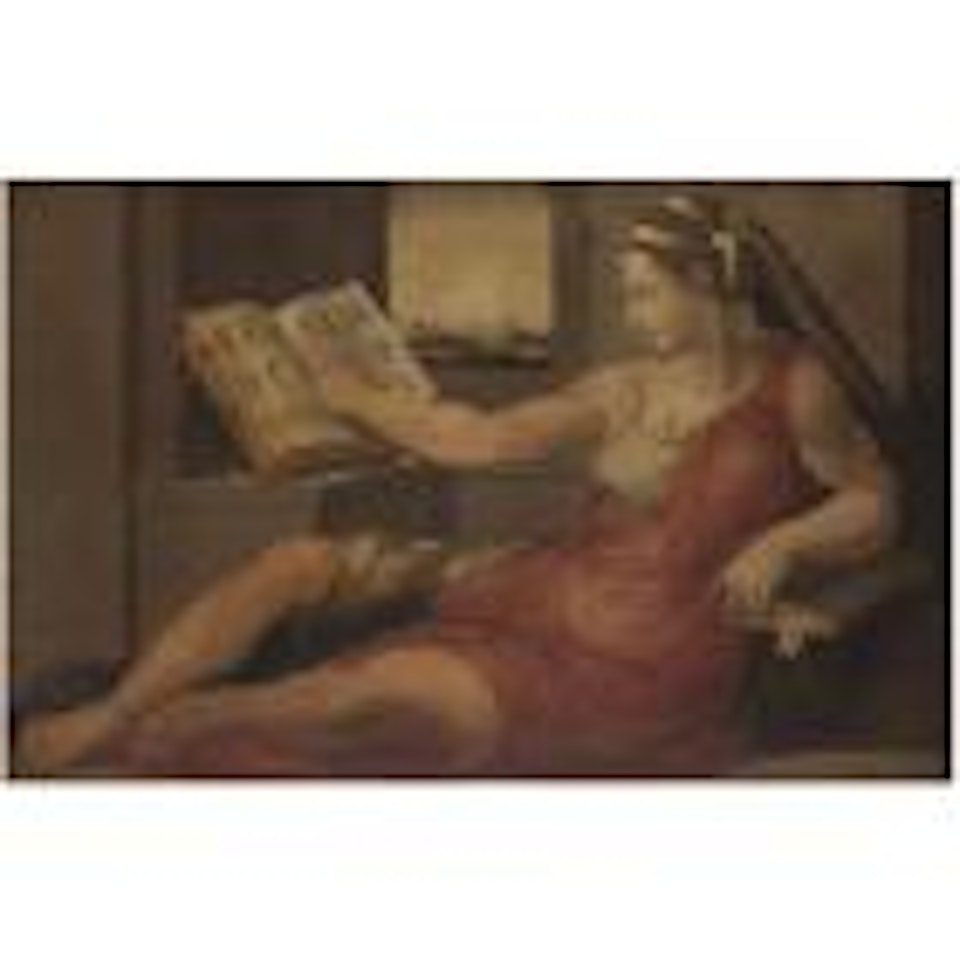 A personification of grammar by Francesco Salviati