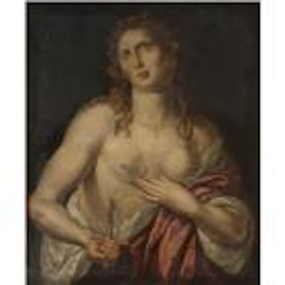 Lucretia by Hendrick de Clerck