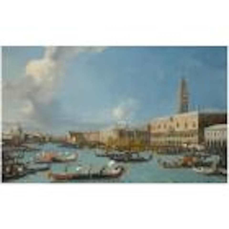 Venice, the return of the Bucintoro on Ascension Day by Canaletto