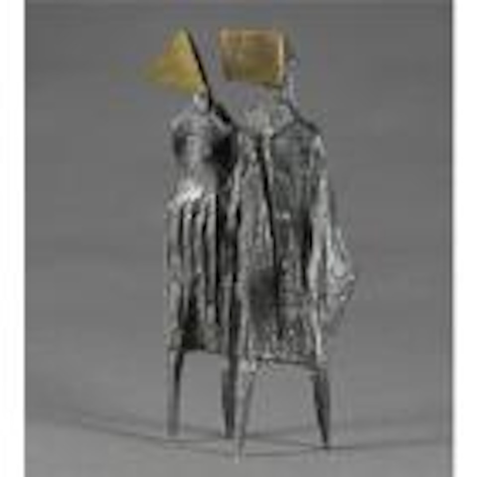 Maquette III, walking couple by Lynn Chadwick